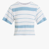Favorite Daughter The Joanne Top in Sea Blue Stripe