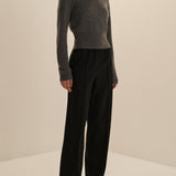 THE EASE PANT in Black