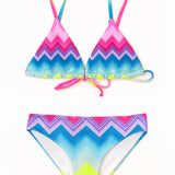 Chevron Printed Bikini