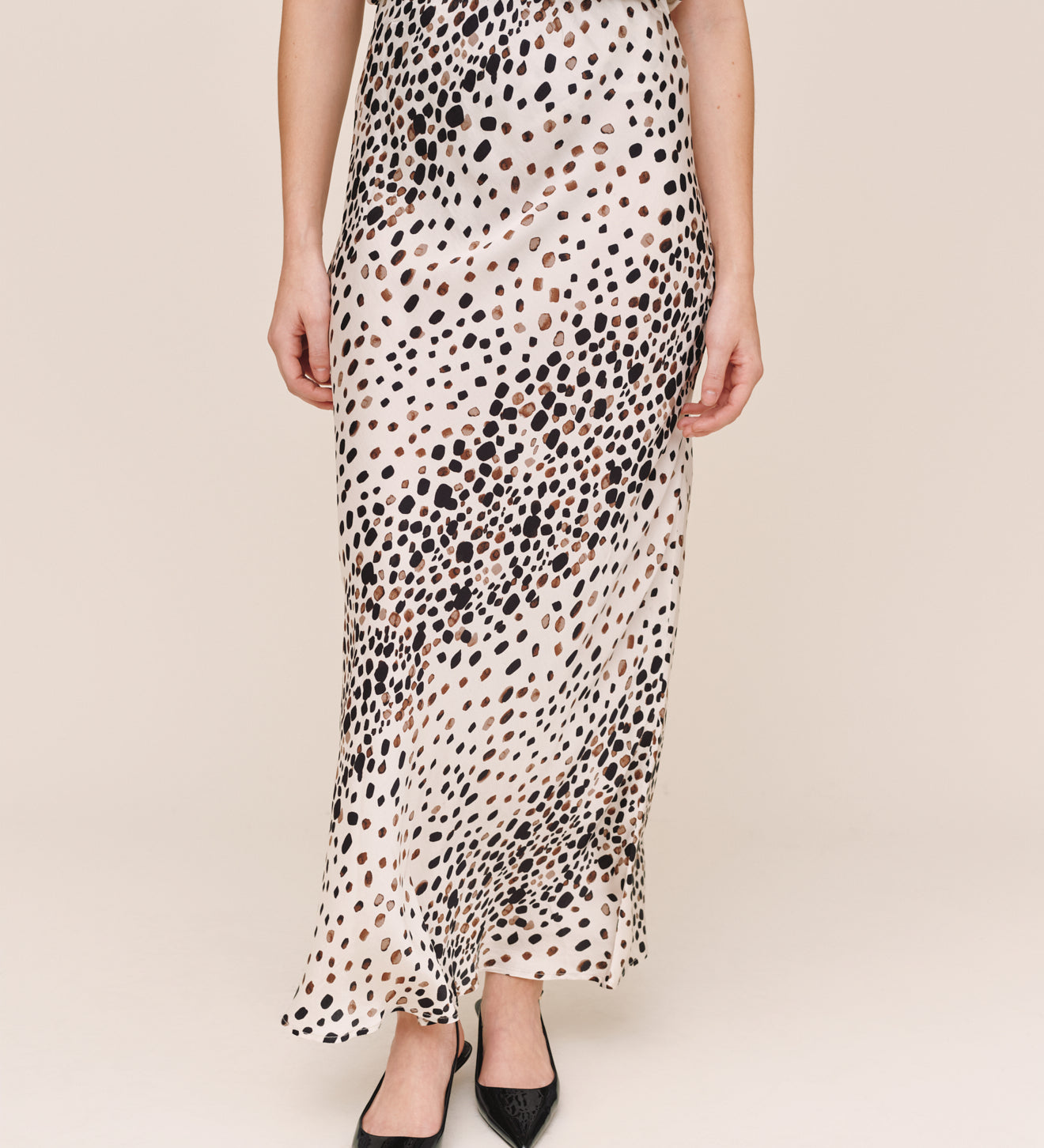B3774-L50-304 - LONG MAXI BIAS SKIRT