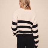 B2001-L40-300 - DROP SHOULDER SWEATER