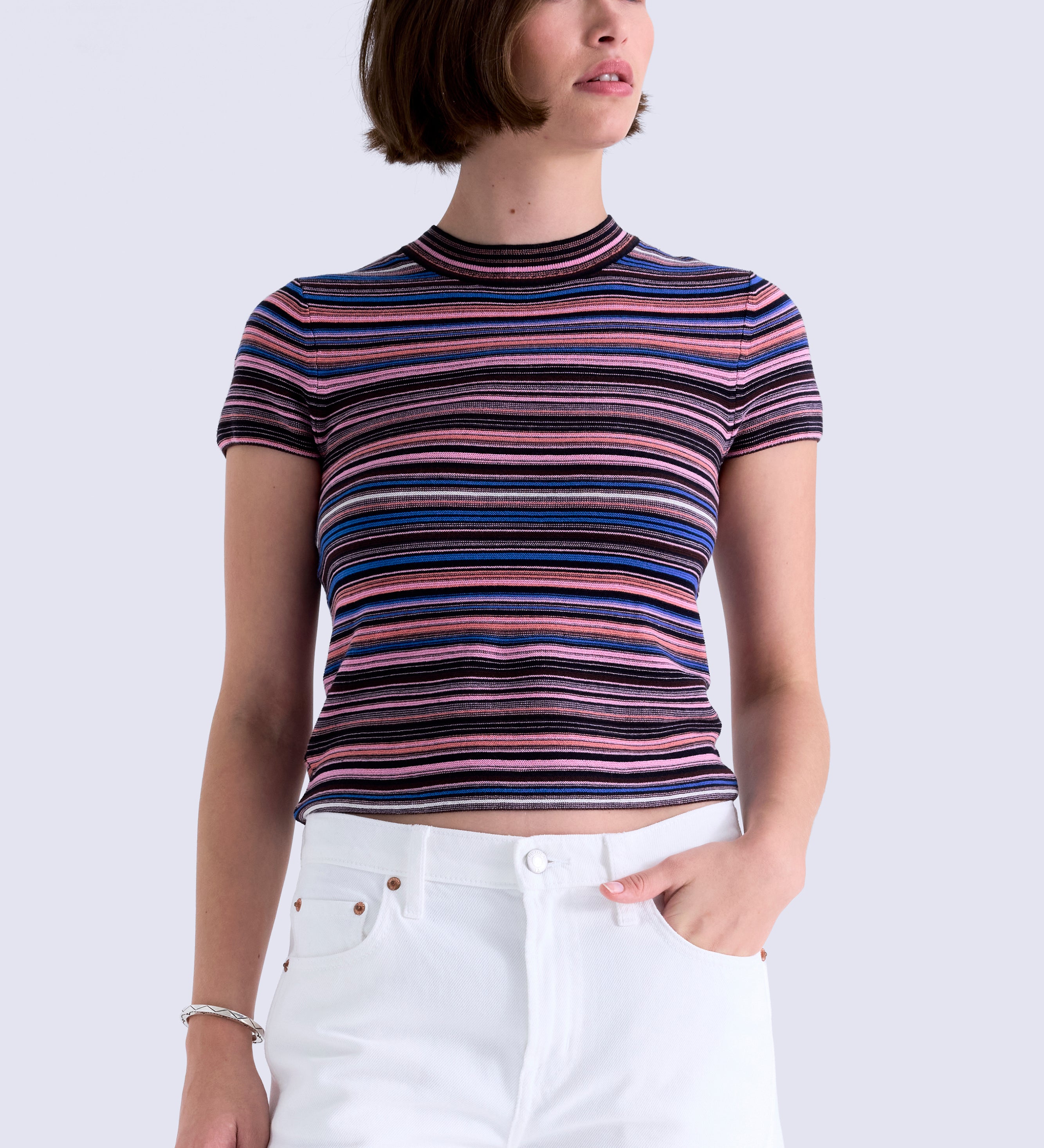 EGYPTIAN BLUE MULTI STRIPE