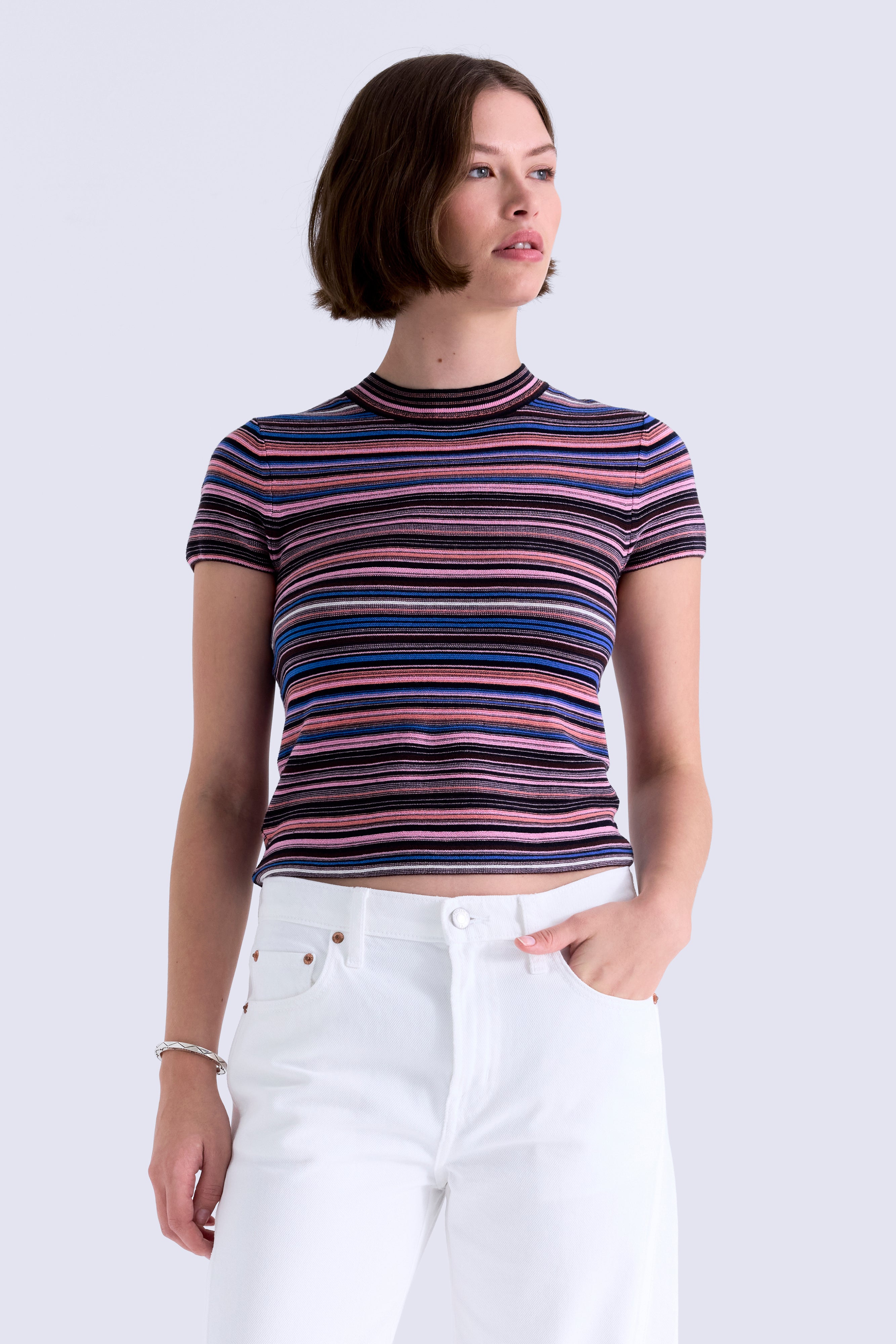 EGYPTIAN BLUE MULTI STRIPE