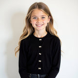Gold Rush Sylvie Bow Cardigan