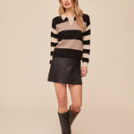 B20220-M02-304 - MIXED STRIPE POLO