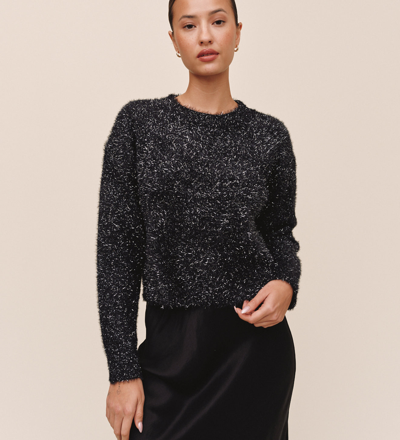 B4596-M82-300 - SLOUCHY SWEATER