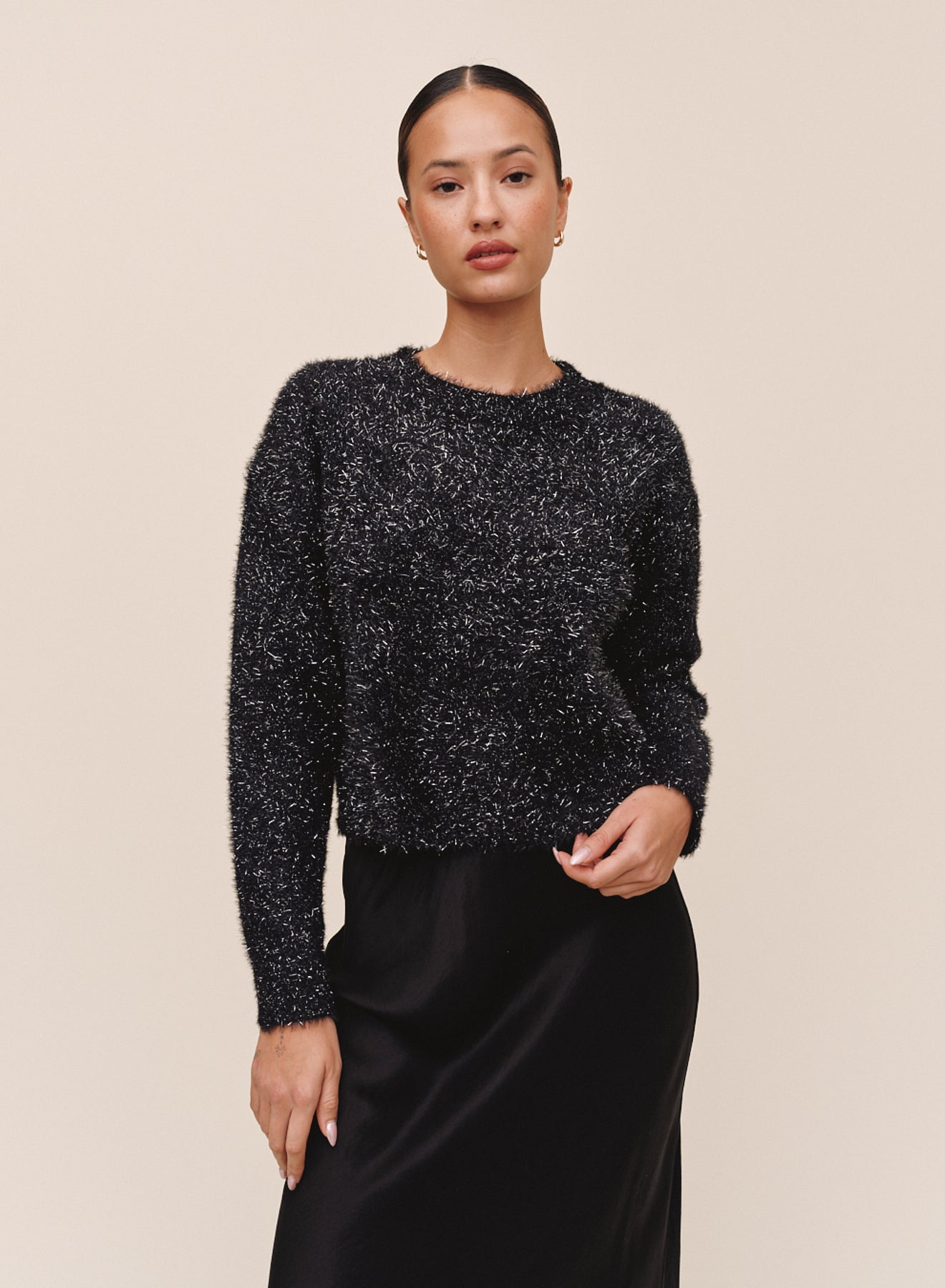 B4596-M82-300 - SLOUCHY SWEATER