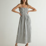 Bella Dahl Smocked Midi Dress