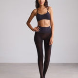 Commando Semi Opaque Black Tights