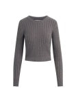The Feel Good Sweater in Grey Shadow