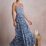 Elan Blue Coralina Maxi Dress