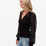 Celeste Mixed Media Top