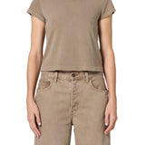 Adine Shrunken Tee in Trail