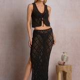 Elan Tie Front Vest