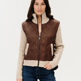 Melanie Mixed Media Jacket