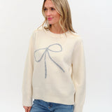 Beau Graphic Bow Sweater