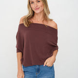 Six/Fifty The Short Sleeve Anywhere Top