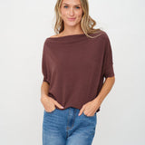 Six/Fifty The Short Sleeve Anywhere Top