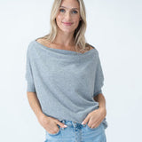 Six/Fifty The Short Sleeve Anywhere Top
