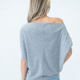 Six/Fifty The Short Sleeve Anywhere Top