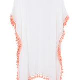 Snapperroock White Kimono Cover Up