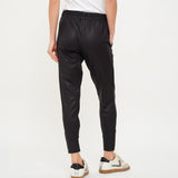 Headliner Coated Jogger in Black