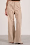Elan Beige Natural Stripe Track Pant