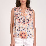 Elan Multi Kaleidoscope Top