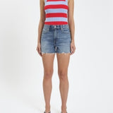 Daze Denim Troublemaker Short in Heartbeat Vintage