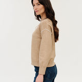 Sable Sweater [camel/ivory]