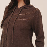 B20258-M27-304 - POINTELLE FAIRISLE HOODIE