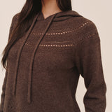 B20258-M27-304 - POINTELLE FAIRISLE HOODIE