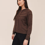 B20258-M27-304 - POINTELLE FAIRISLE HOODIE
