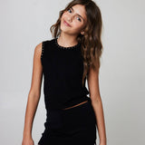 Gold Rush Willow Studded Tank