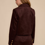 C5541 BRYNN FAUX SUEDE JACKET
