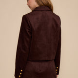 C5541 BRYNN FAUX SUEDE JACKET