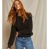 Ziggy Inside Out Fleece Long Sleeve Shrunken Crewneck Sweatshirt